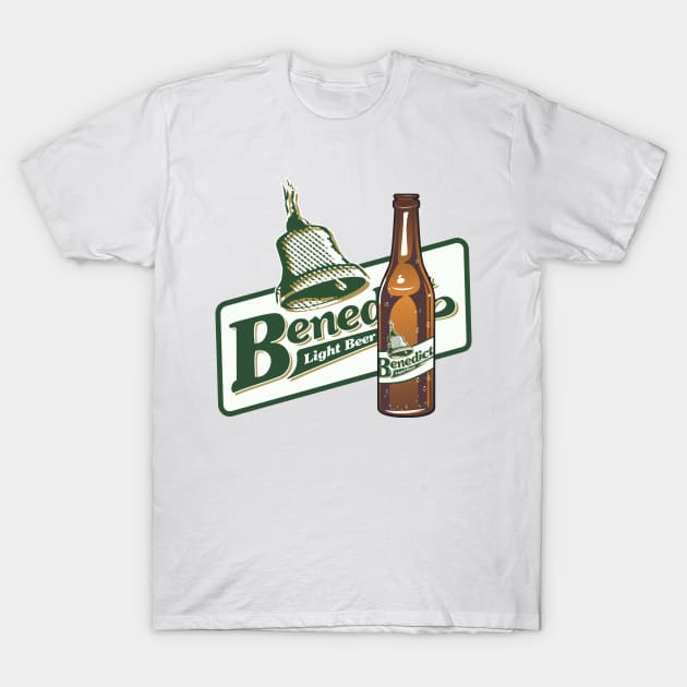 Benedict Light Beer T-Shirt by MBK